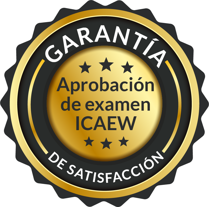 Sello de garantía de Aprobación del examen de ICAEW